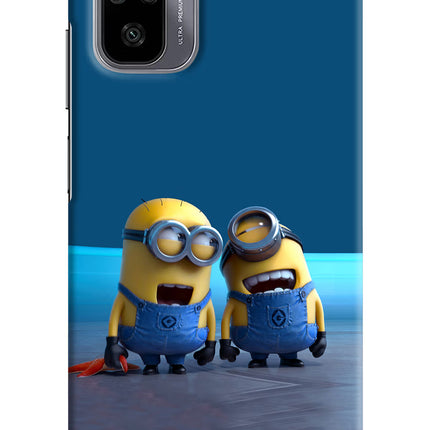 Minion Laughing Redmi Note 10/10S Hard Case Back Cover by Casekaro