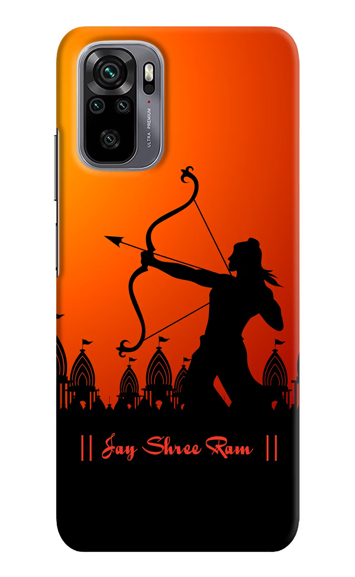Lord Ram - 4 Redmi Note 10/10S Hard Case Back Cover by Casekaro