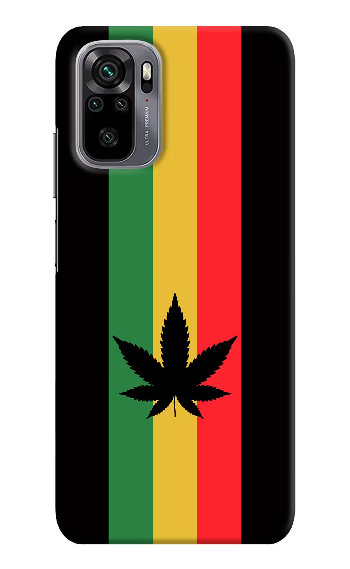 Weed Flag Redmi Note 10/10S Hard Case Back Cover by Casekaro