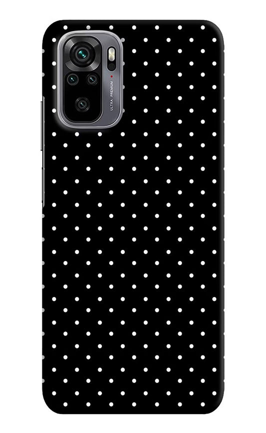 White Dots Redmi Note 10/10S Hard Case Back Cover by Casekaro