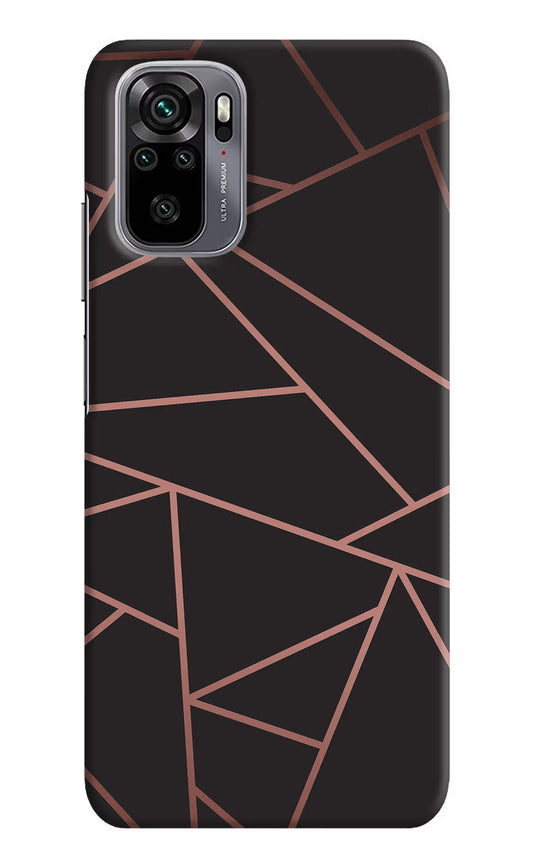 Geometric Pattern Redmi Note 10/10S Hard Case Back Cover by Casekaro