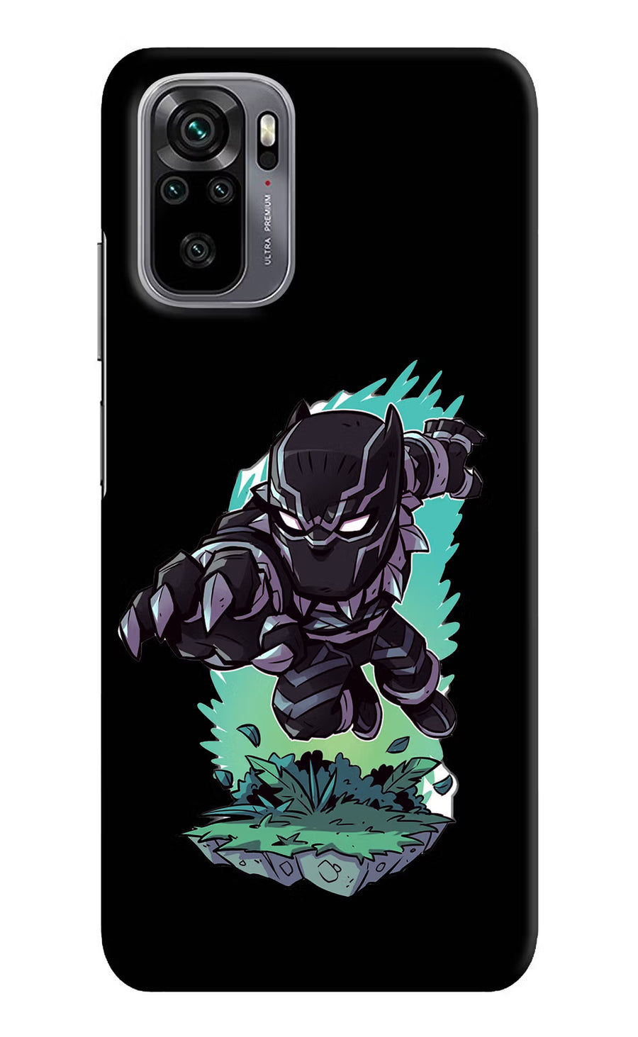 Black Panther Redmi Note 10/10S Back Cover, Hard case