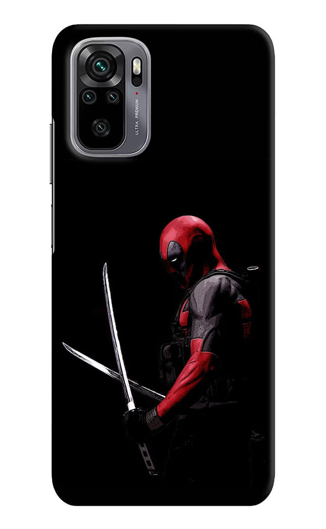 Deadpool Redmi Note 10/10S Hard Case Back Cover by Casekaro
