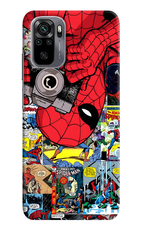 Spider Man Redmi Note 10/10S Back Cover