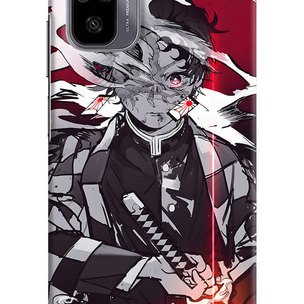 Demon Slayer Redmi Note 10/10S Hard Case Back Cover by Casekaro