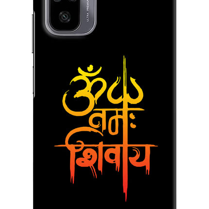 Om Namah Shivay Redmi Note 10/10S Hard Case Back Cover by Casekaro