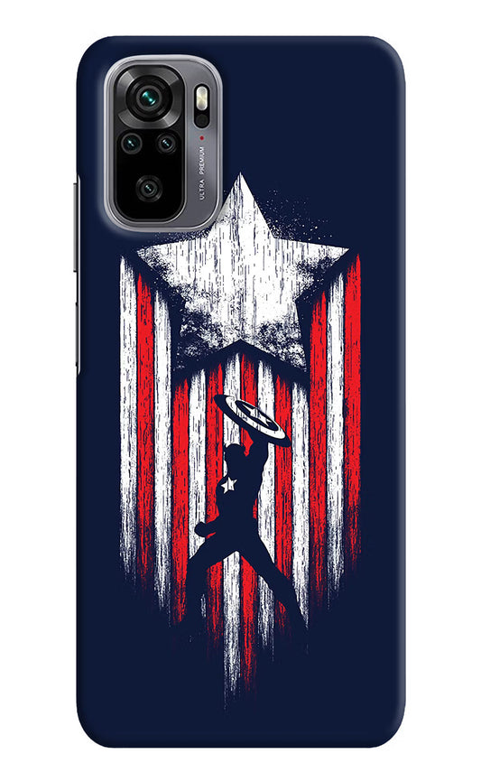 Captain America Marvel Art Redmi Note 10/10S Hard Case Back Cover by Casekaro