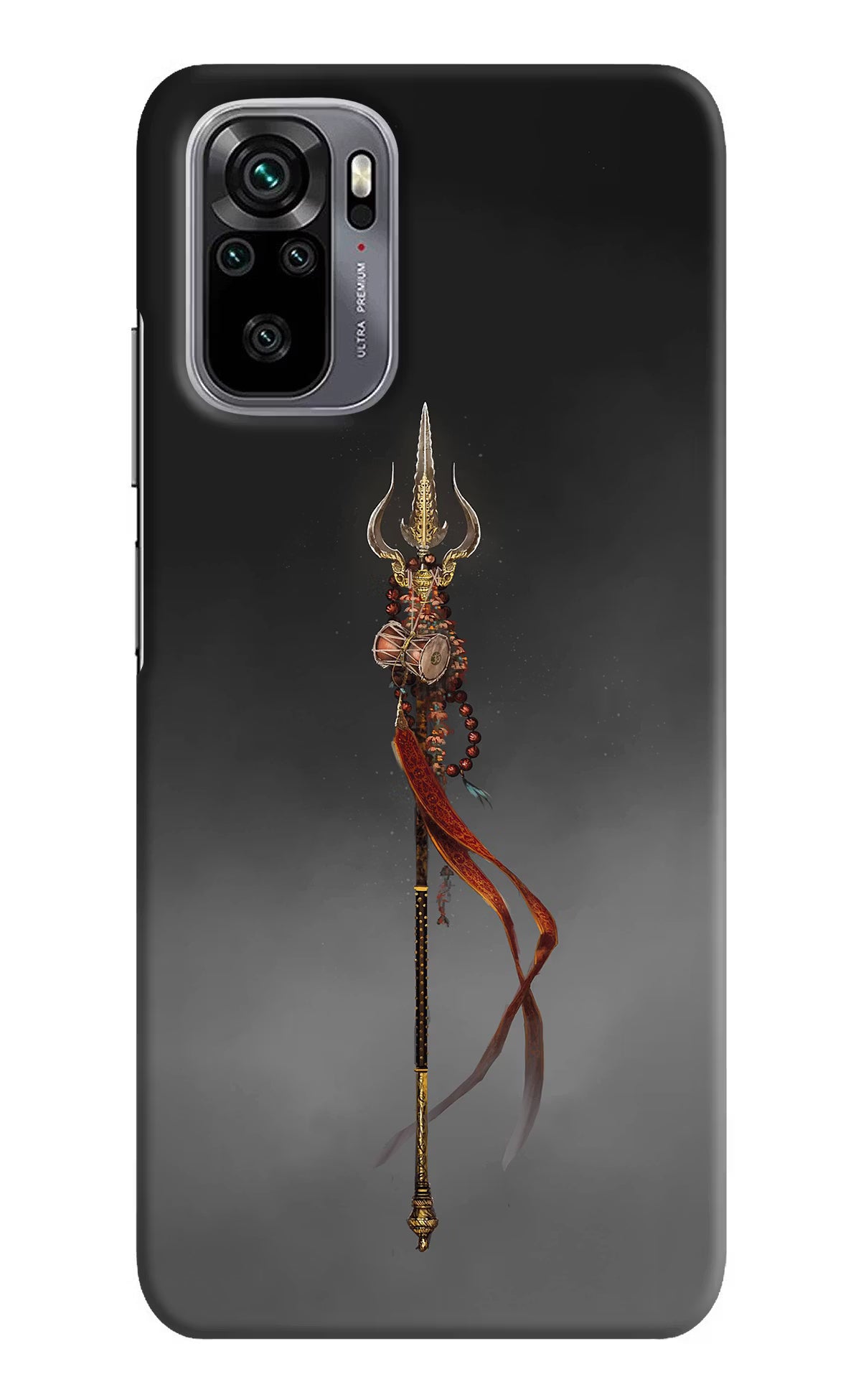 Shiv Trishul Redmi Note 10/10S Hard Case Back Cover by Casekaro