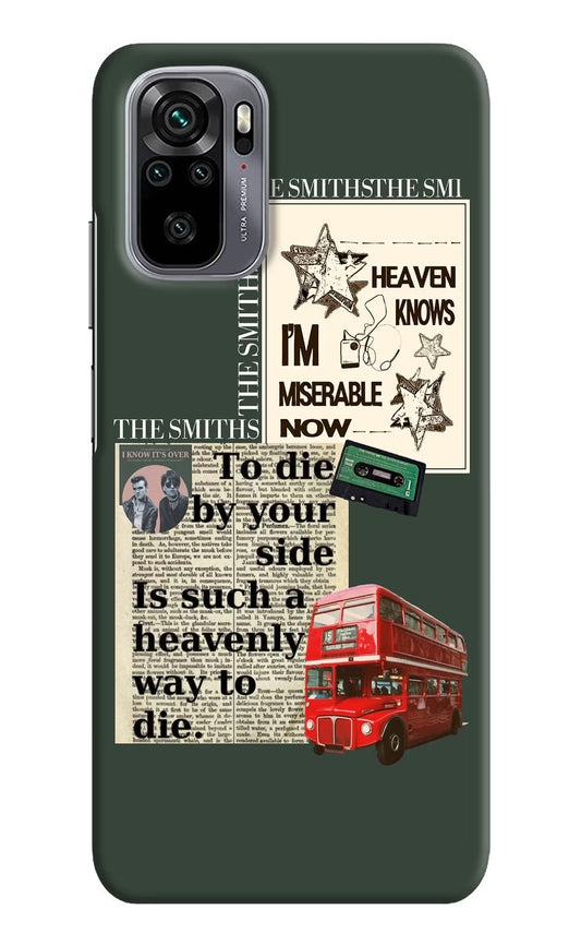 The Smiths Redmi Note 10/10S Hard Case Back Cover by Casekaro