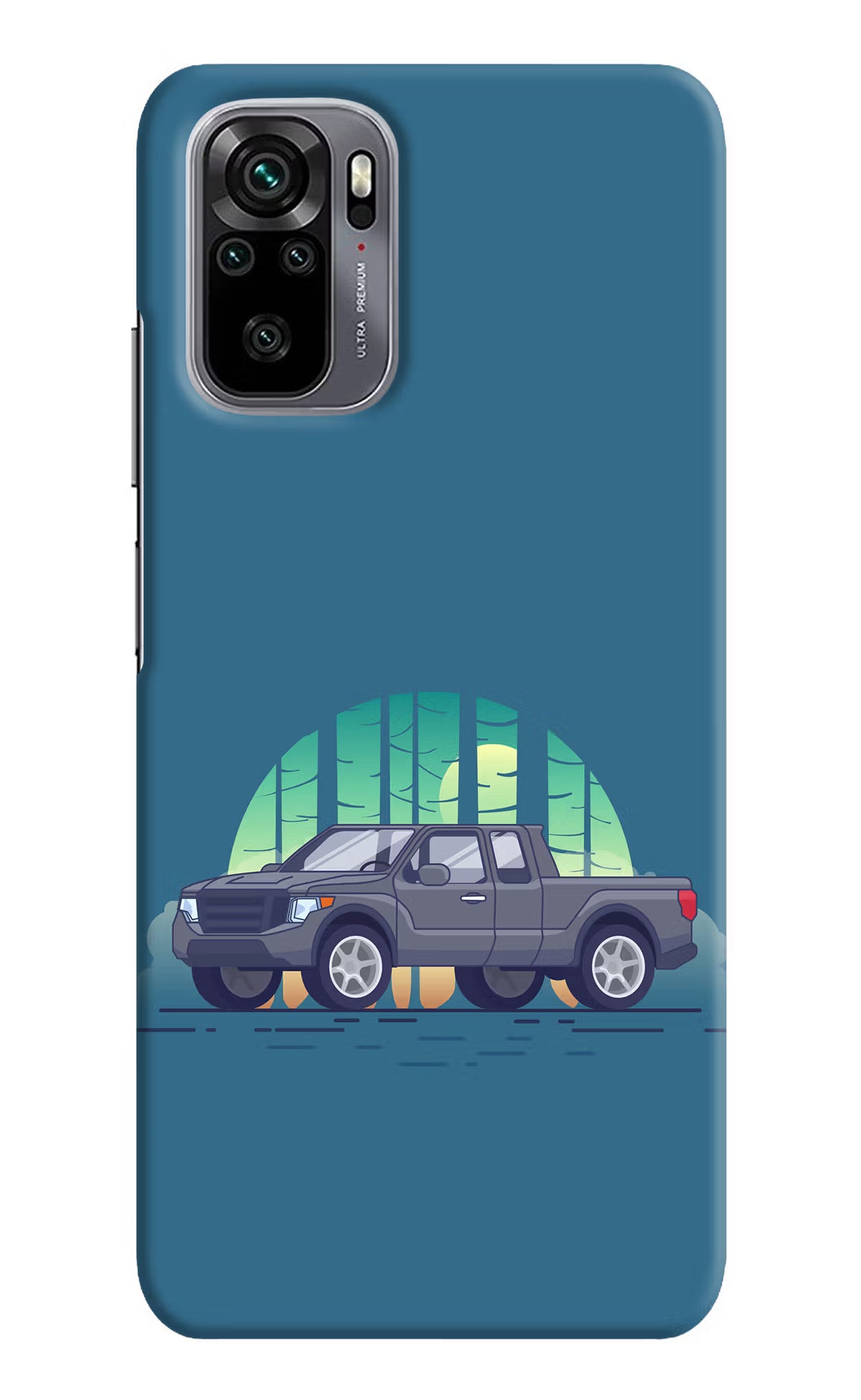 Retro Garage Vibe Redmi Note 10/10S Hard Case Back Cover by Casekaro