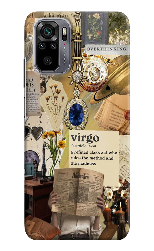 Virgo Zodiac Redmi Note 10/10S Hard Case Back Cover by Casekaro