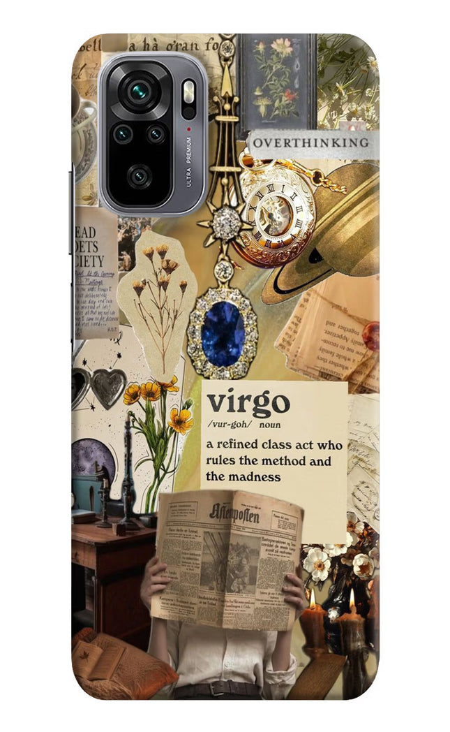 Virgo Zodiac Redmi Note 10/10S Hard Case Back Cover by Casekaro