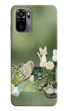 Aesthetic anime Redmi Note 10/10S Hard Case Back Cover by Casekaro