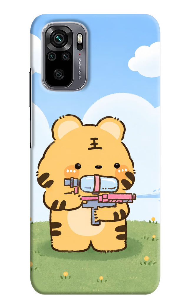 Tiger Treat Redmi Note 10/10S Hard Case Back Cover by Casekaro