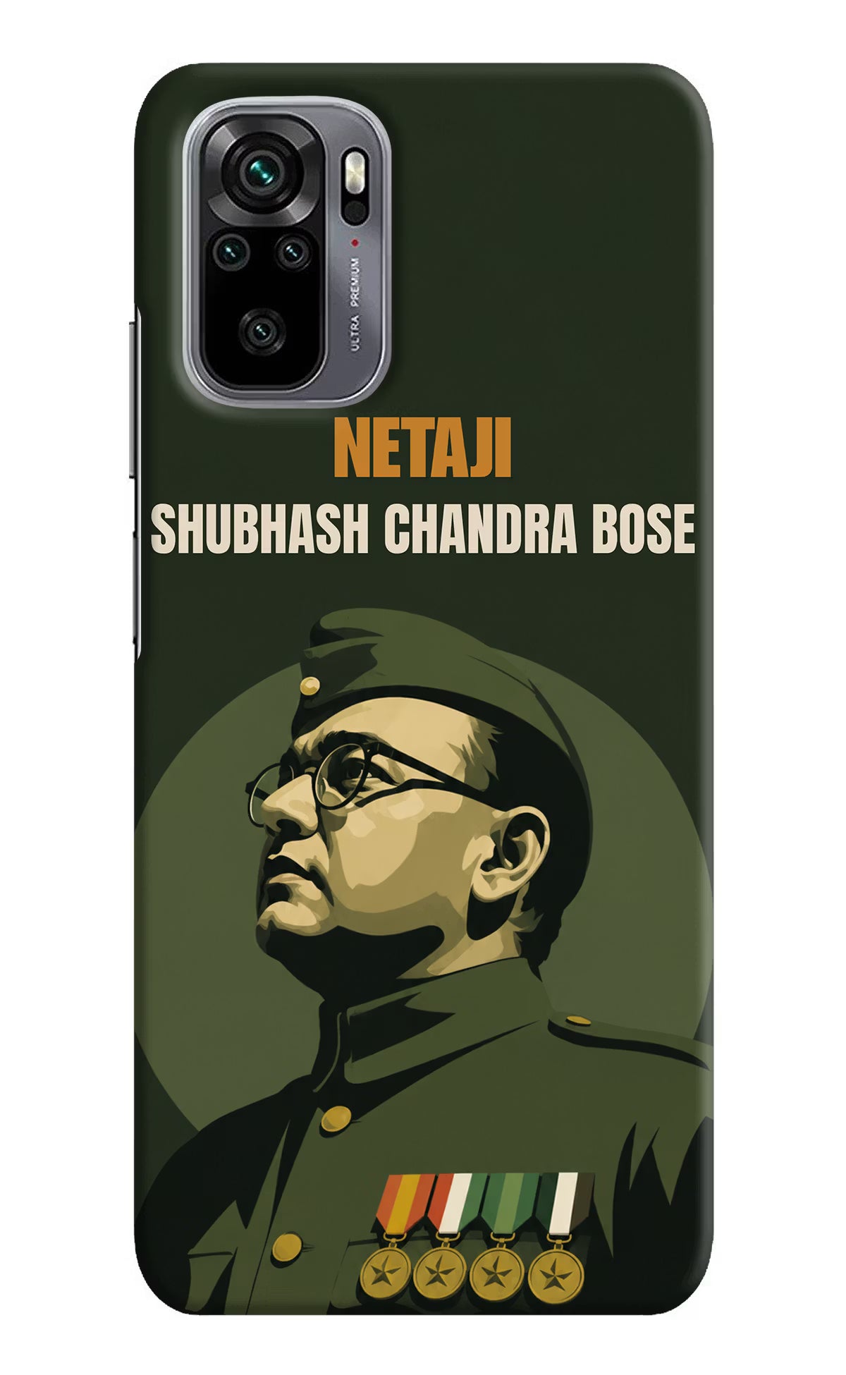 Netaji Legacy Redmi Note 10/10S Back Cover