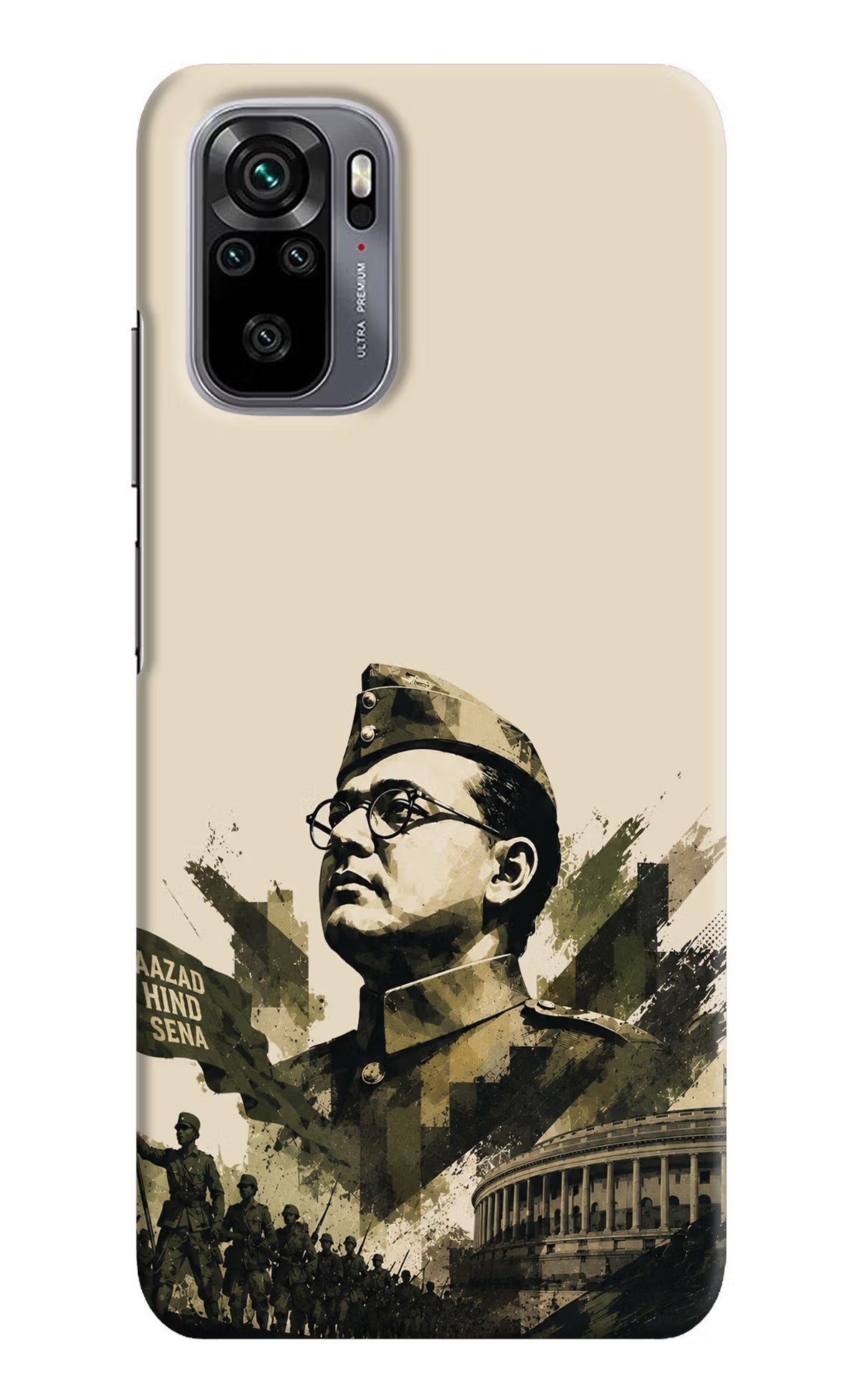 Netaji Rising Redmi Note 10/10S Back Cover