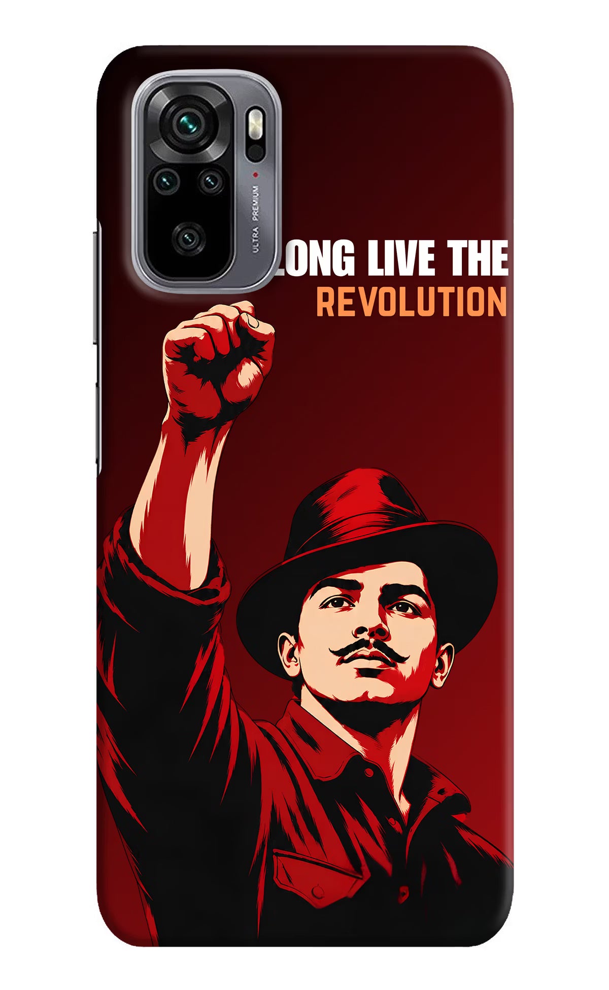 Bhagat Singh Revolution Redmi Note 10/10S Back Cover
