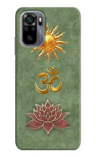 Om & Lotus Redmi Note 10/10S Back Cover