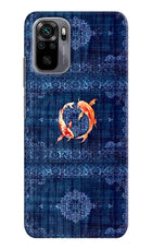 Koi Blue Redmi Note 10/10S Back Cover