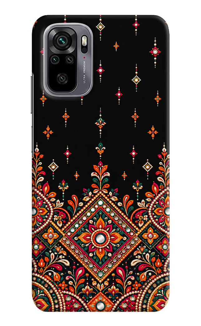 Noir Mehfil Redmi Note 10/10S Hard Case Back Cover by Casekaro