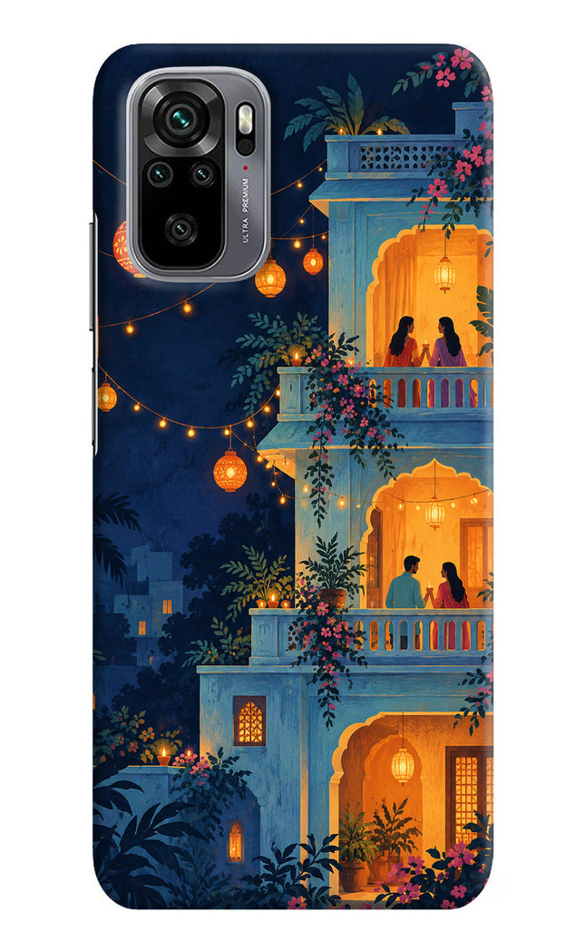 Balcony Glow Redmi Note 10/10S Hard Case Back Cover by Casekaro