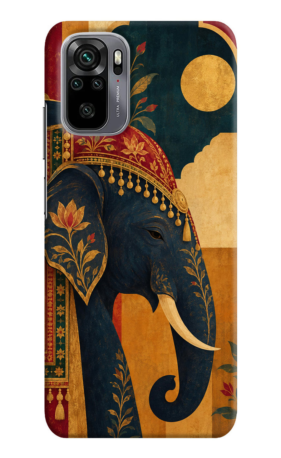 Royal Elephant Redmi Note 10/10S Back Cover, Hard case