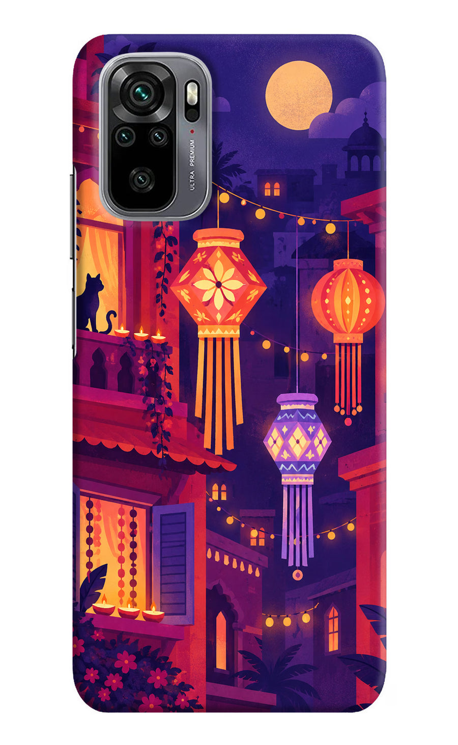 Lantern Lane Redmi Note 10/10S Back Cover, Hard case