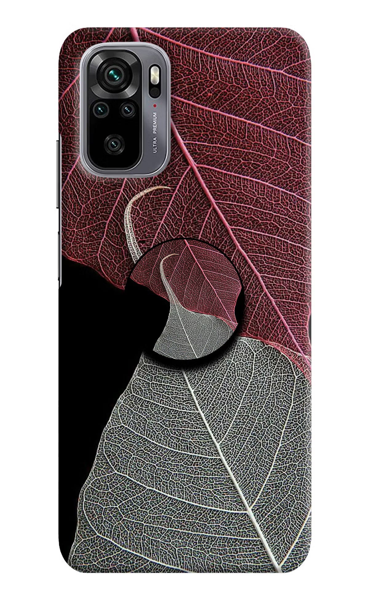 Leaf Pattern Redmi Note 10/10S Pop Case by Casekaro