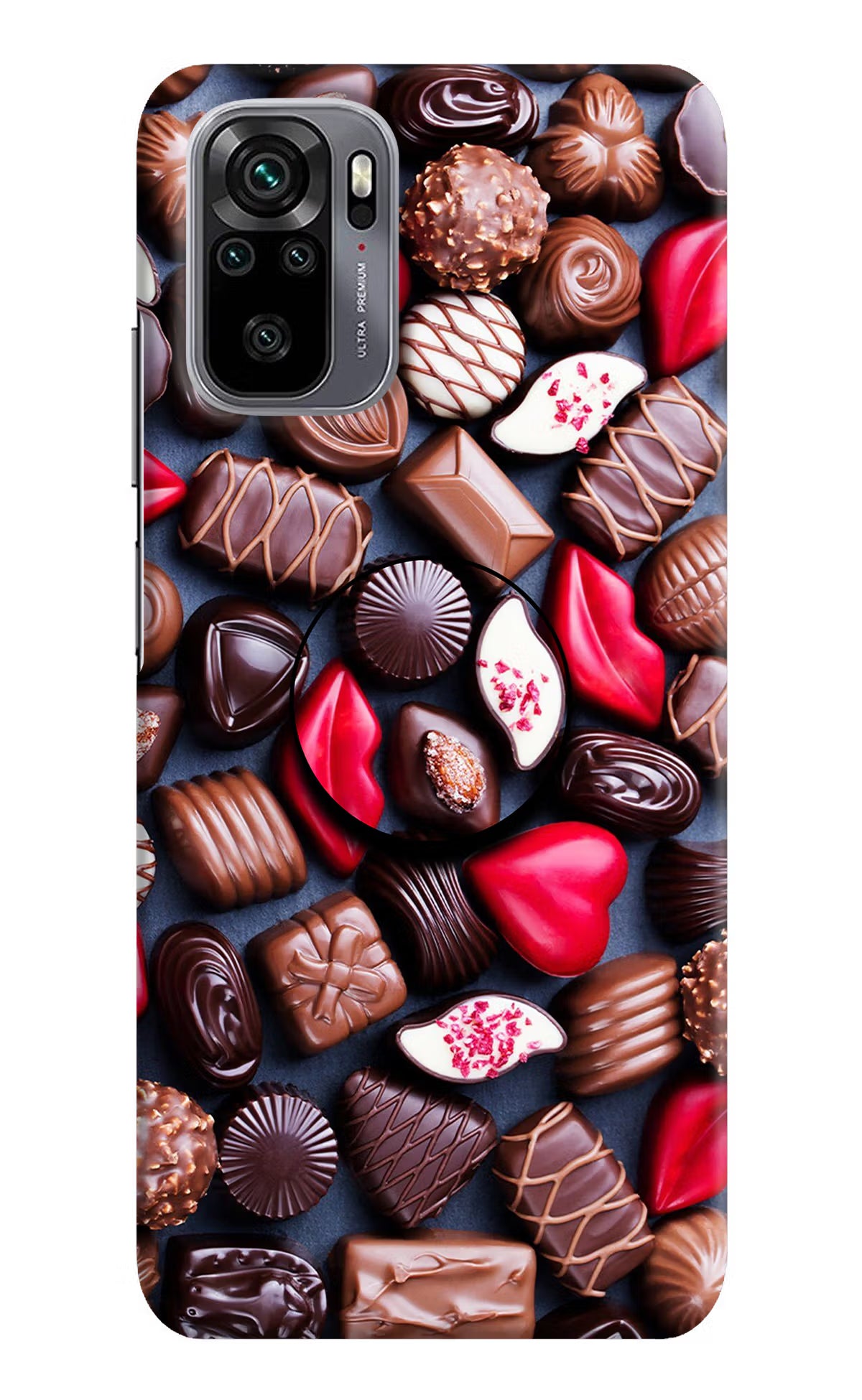 Chocolates Redmi Note 10/10S Pop Case by Casekaro