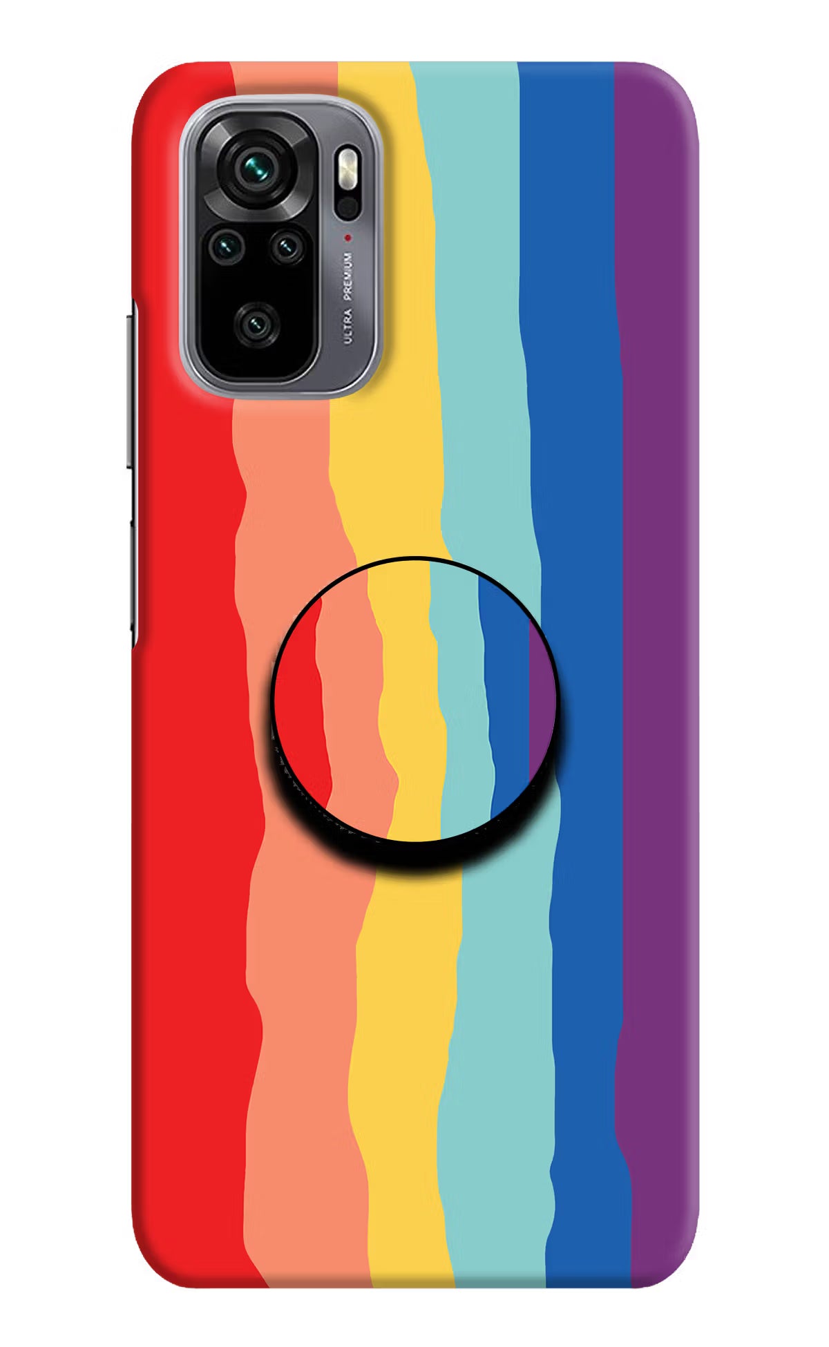 Rainbow Redmi Note 10/10S Pop Case by Casekaro