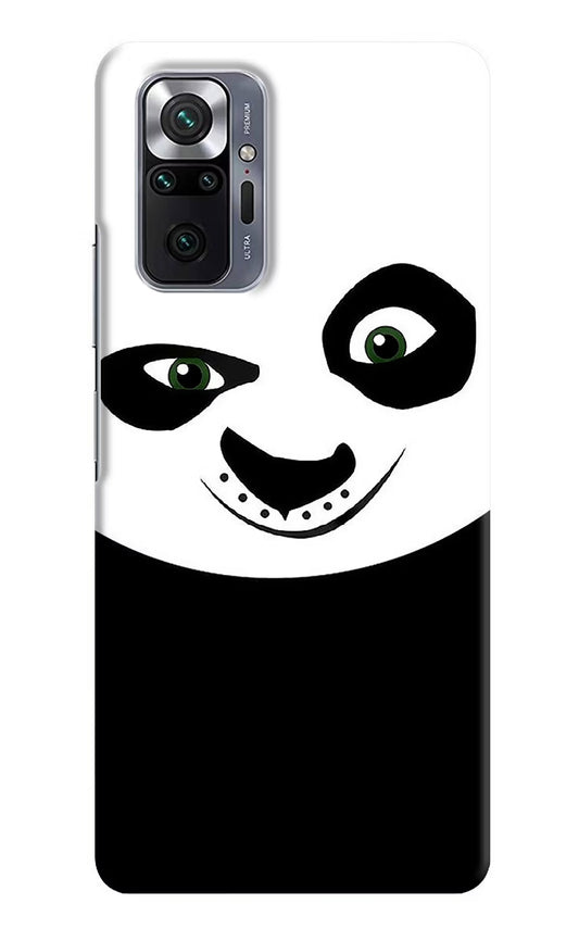 Panda Redmi Note 10 Pro Hard Case Back Cover by Casekaro