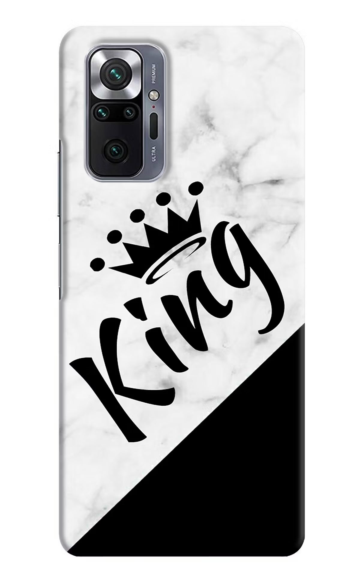 King Redmi Note 10 Pro Hard Case Back Cover by Casekaro