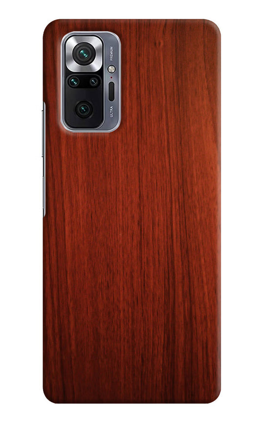Wooden Plain Pattern Redmi Note 10 Pro Hard Case Back Cover by Casekaro