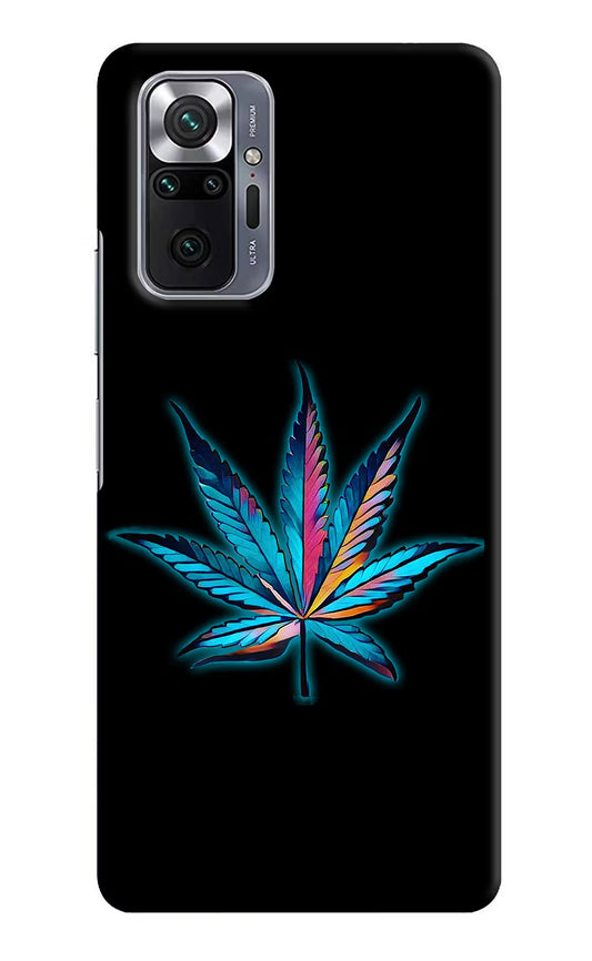 Weed Redmi Note 10 Pro Hard Case Back Cover by Casekaro