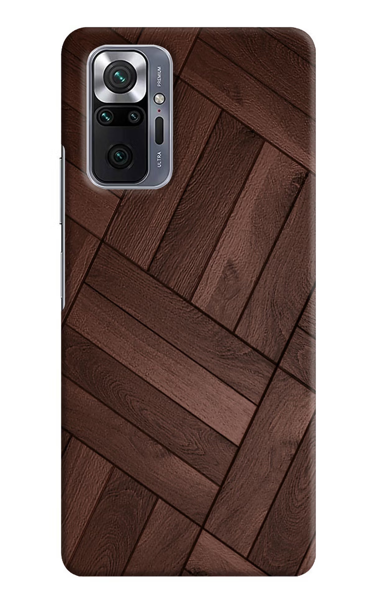Wooden Texture Design Redmi Note 10 Pro Hard Case Back Cover by Casekaro