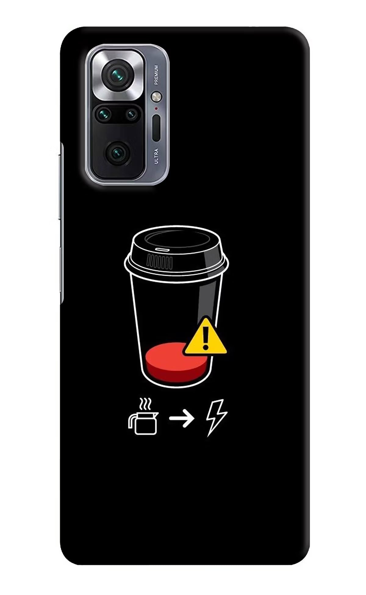 Coffee Redmi Note 10 Pro Hard Case Back Cover by Casekaro