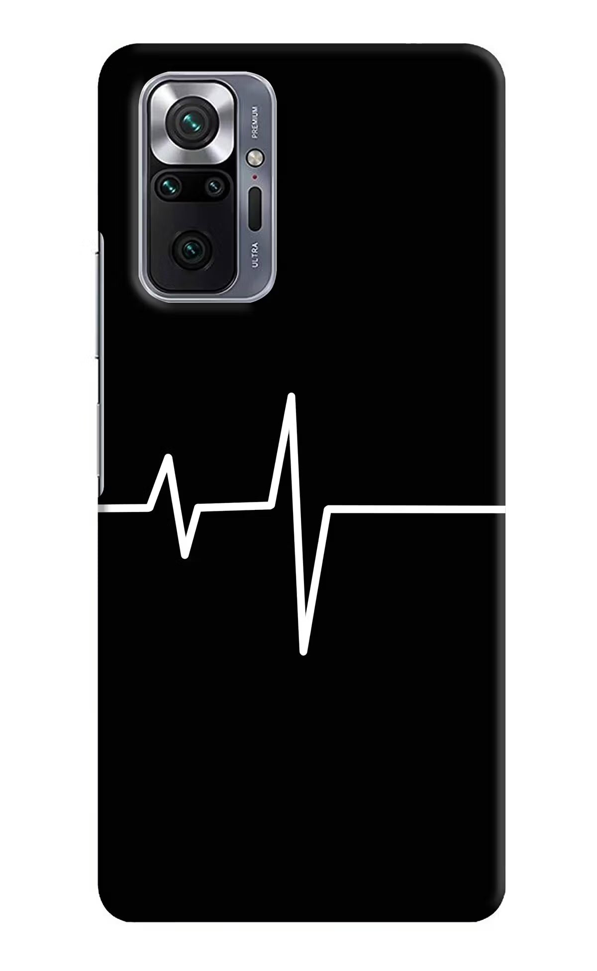 Heart Beats Redmi Note 10 Pro Hard Case Back Cover by Casekaro