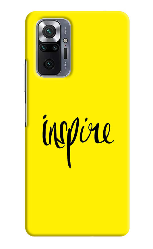 Inspire Redmi Note 10 Pro Hard Case Back Cover by Casekaro