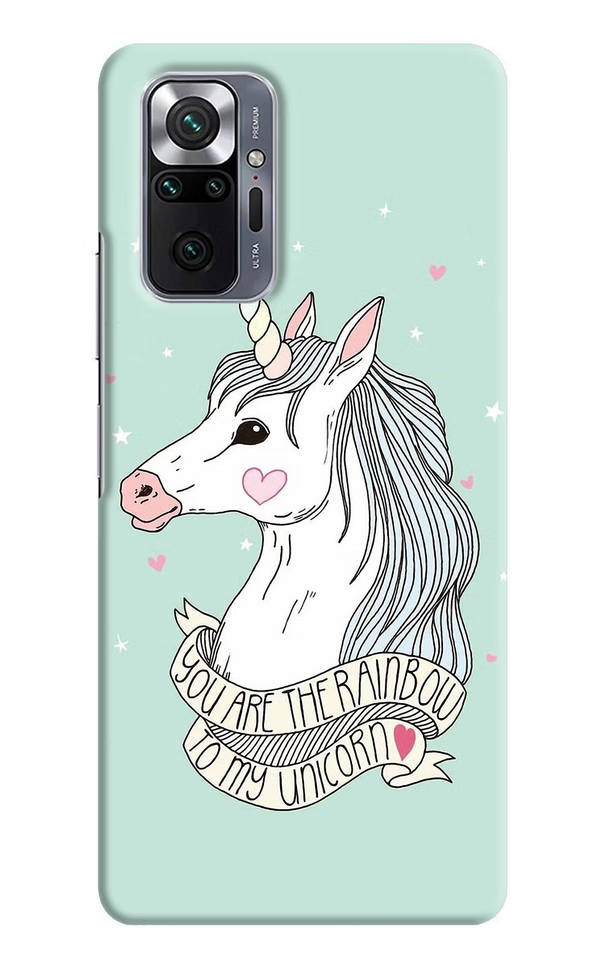 Unicorn Wallpaper Redmi Note 10 Pro Hard Case Back Cover by Casekaro