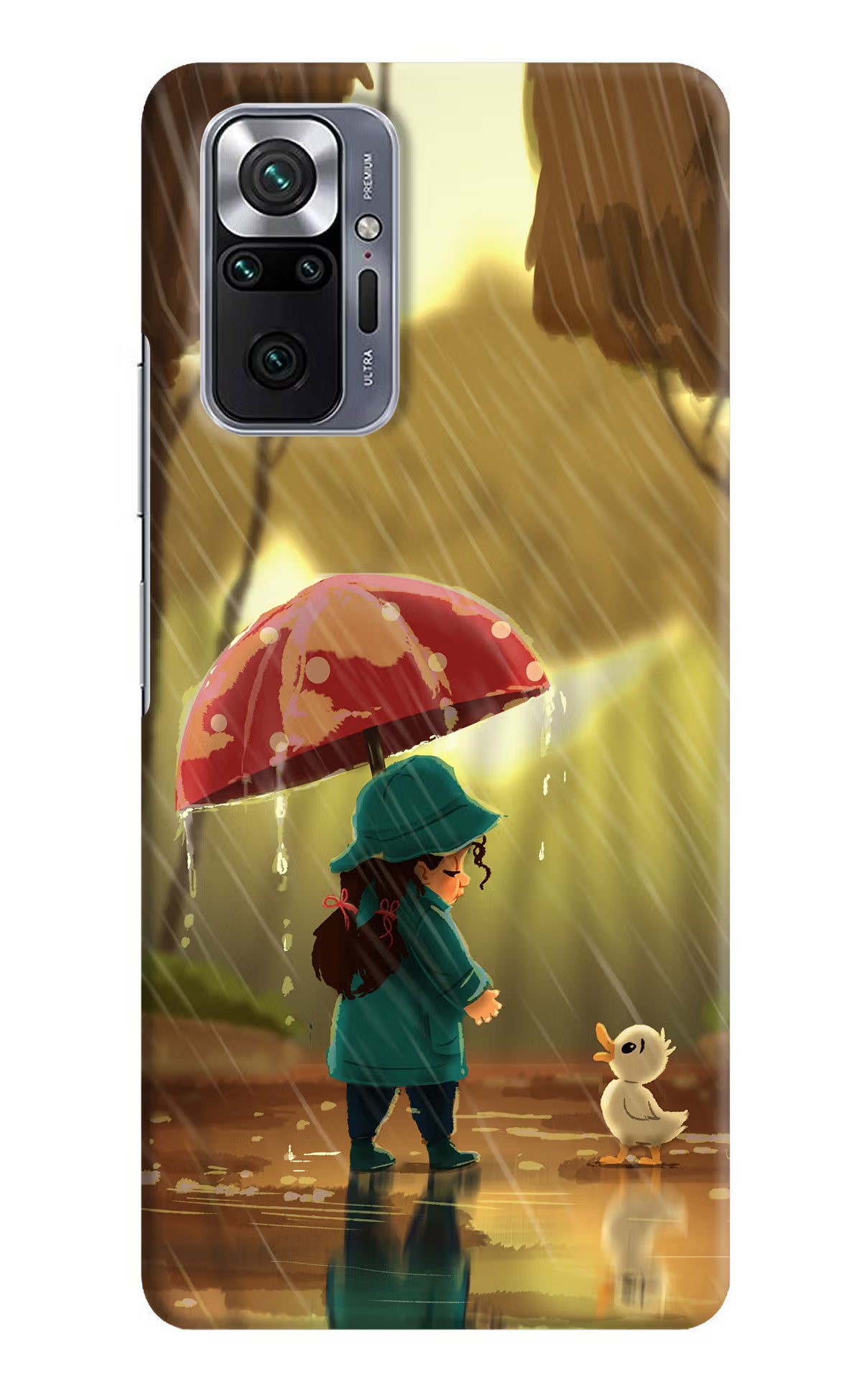 Rainy Day Redmi Note 10 Pro Hard Case Back Cover by Casekaro