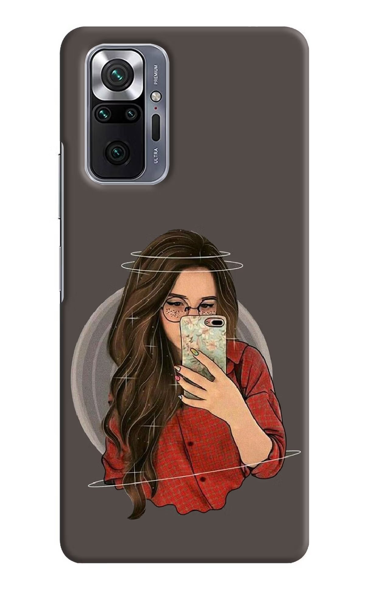 Selfie Queen Redmi Note 10 Pro Hard Case Back Cover by Casekaro