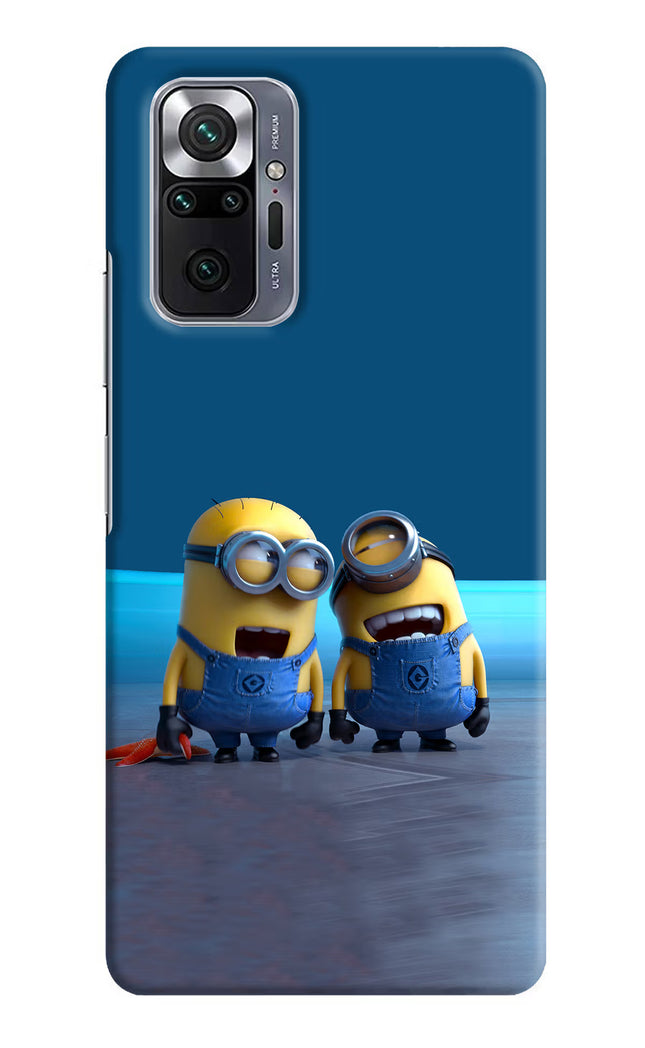 Minion Laughing Redmi Note 10 Pro Hard Case Back Cover by Casekaro
