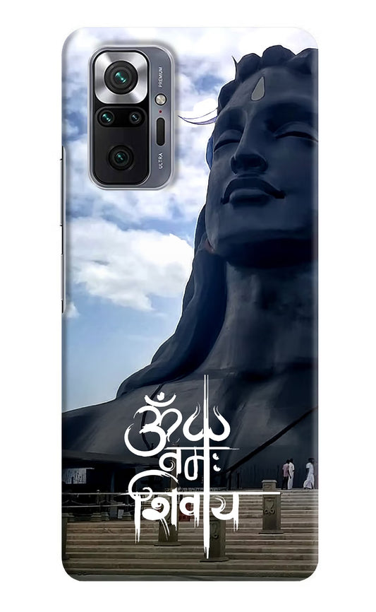 Om Namah Shivay Redmi Note 10 Pro Hard Case Back Cover by Casekaro