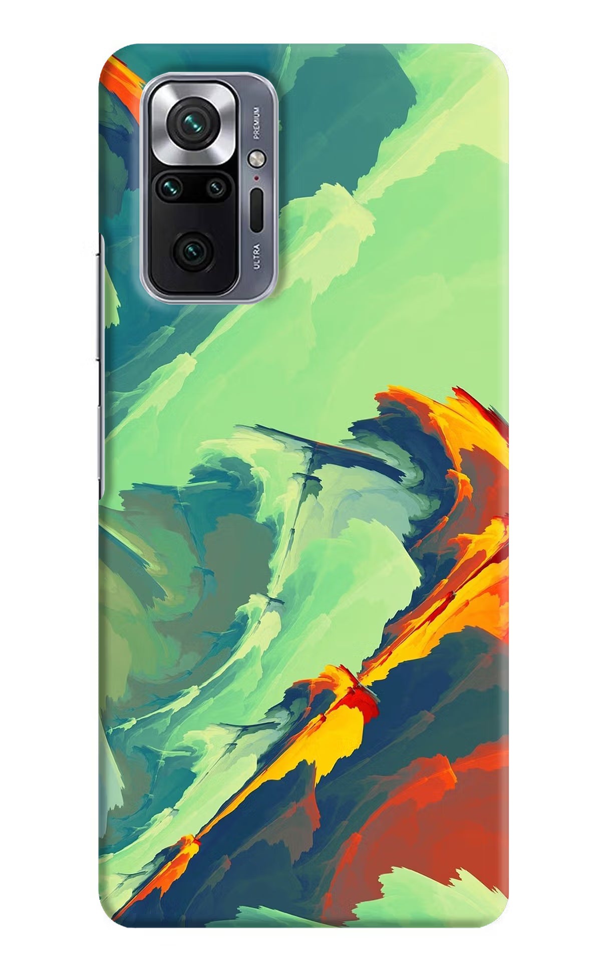 Paint Art Redmi Note 10 Pro Hard Case Back Cover by Casekaro