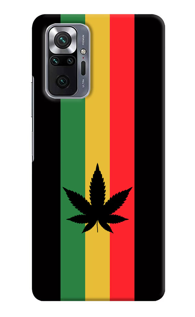 Weed Flag Redmi Note 10 Pro Hard Case Back Cover by Casekaro