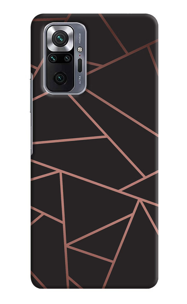 Geometric Pattern Redmi Note 10 Pro Hard Case Back Cover by Casekaro