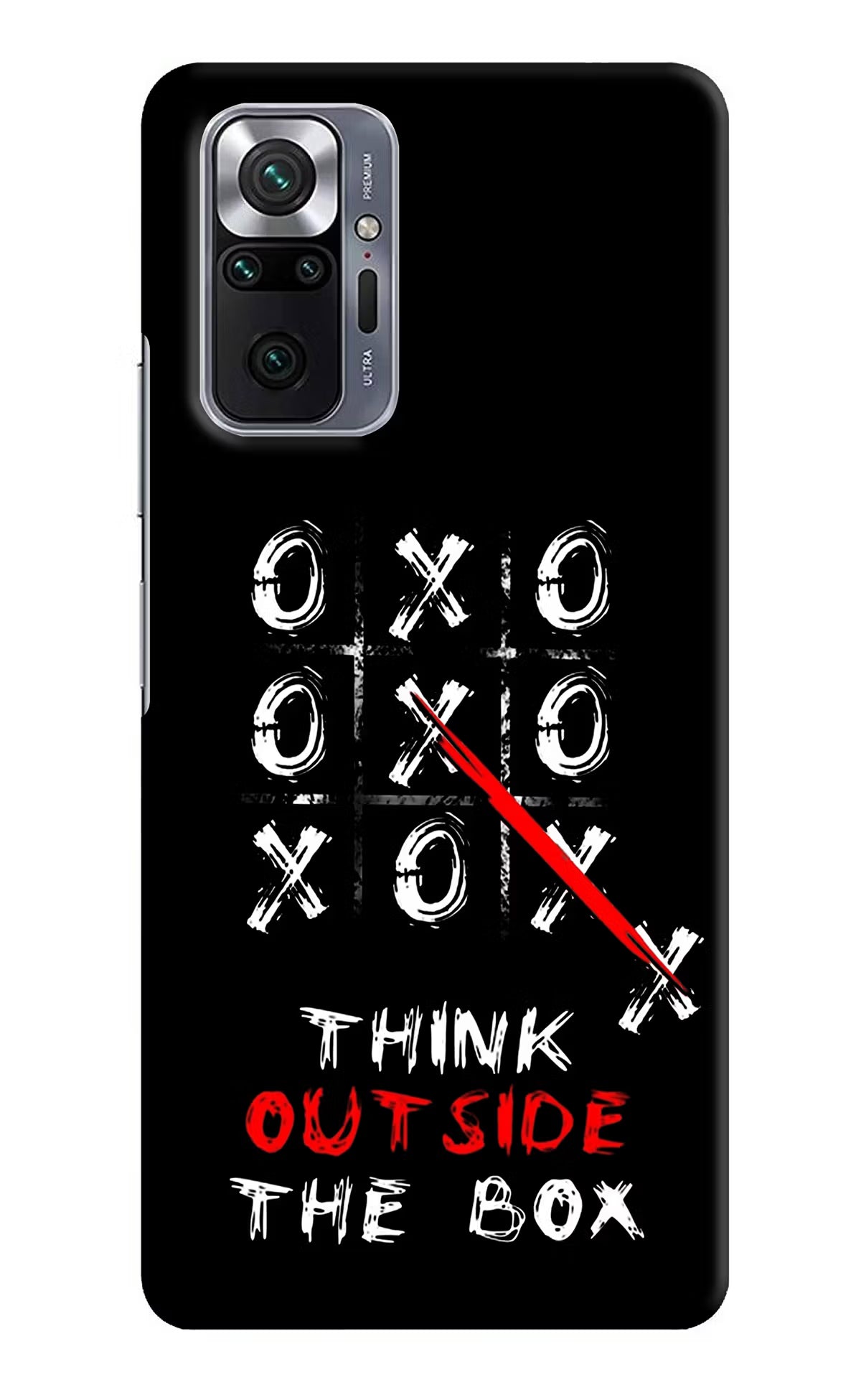 Think out of the BOX Redmi Note 10 Pro Hard Case Back Cover by Casekaro