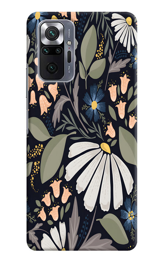 Flowers Art Redmi Note 10 Pro Hard Case Back Cover by Casekaro