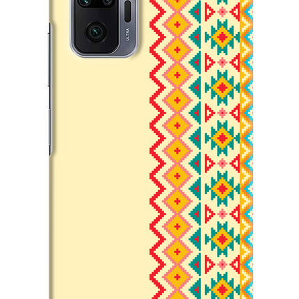 Ethnic Seamless Redmi Note 10 Pro Hard Case Back Cover by Casekaro