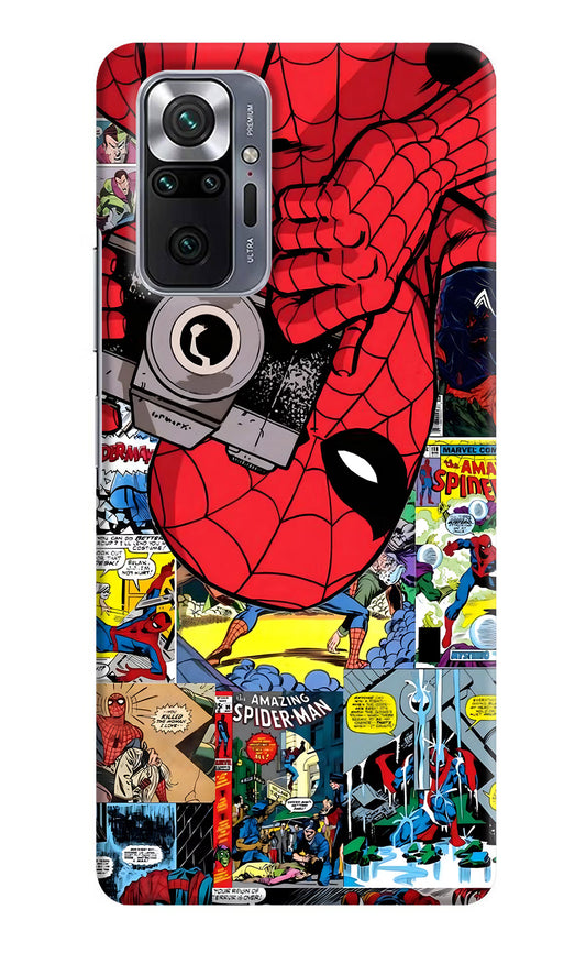 Spider Man Redmi Note 10 Pro Hard Case Back Cover by Casekaro